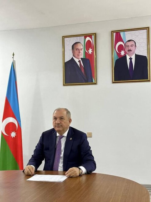 Beyləqan idmançılarının,  ugur qazanmasında böyük payı olan Əziz Əzizov
