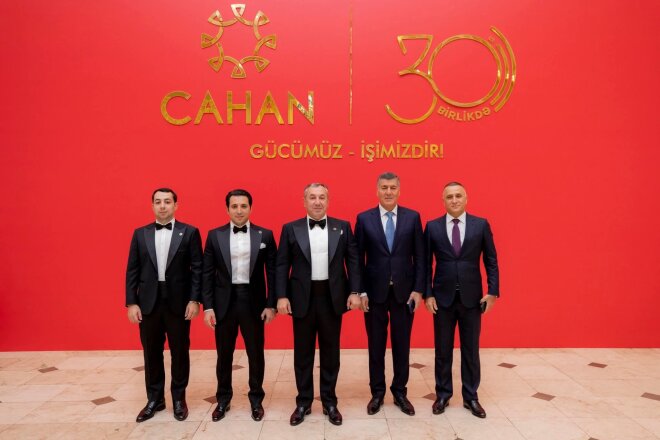 Aydın Talıbov "Cahan Şirkətlər Qrupu"nun Naxçıvanda keçirilən yubiley tədbirində iştirak edib