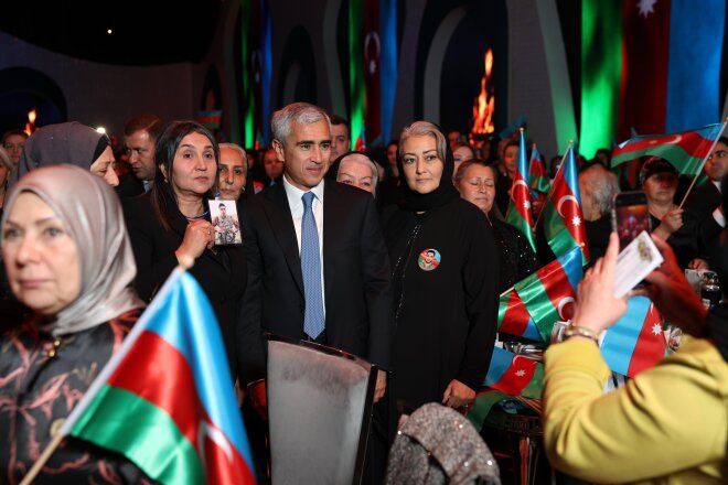 “Mənim Oğlum Qəhrəmandır!” layihəsinin himni ilk dəfə şəhid analarının və atalarının qarşısında səsləndi