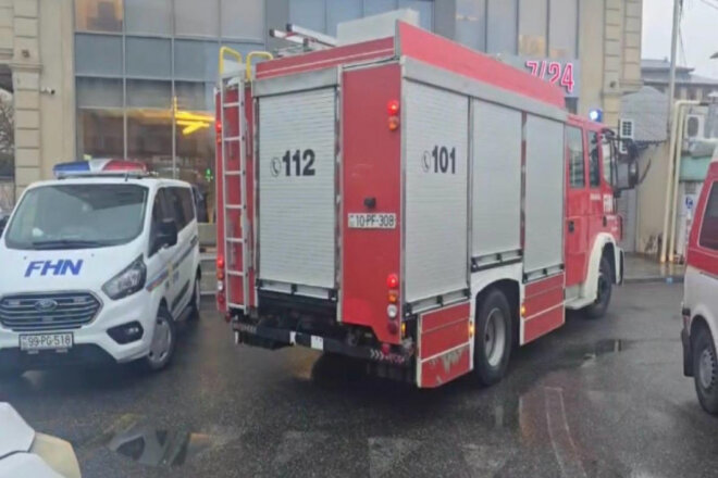 Bakıda güclü partlayış olub,yaralılar var -