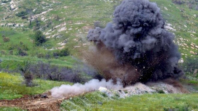 Ağdamda traktor minaya düşüb, xəsarət alan var -