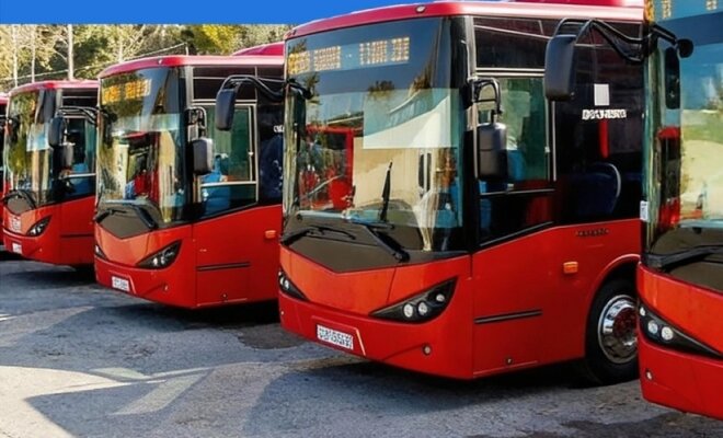 Bu avtobuslardan istifadə edənlərə ŞAD XƏBƏR -