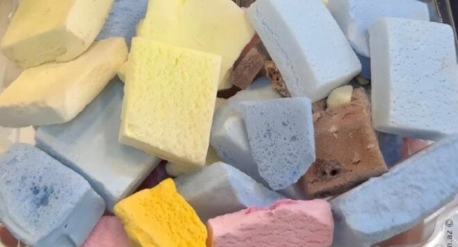 Qurudulmuş dondurmalar: