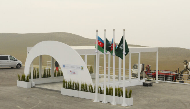 Bakıda "Xızı-Abşeron" Külək Elektrik Stansiyasının rəsmi açılışı keçirilir, İlham Əliyev tədbirdə çıxış edir