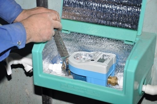 Su sayğacları dəyişdirilir -