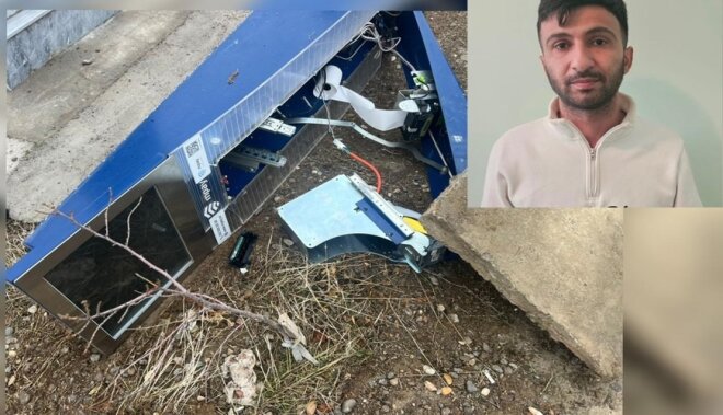 Naxçıvanda ödəmə terminalı oğurlandı