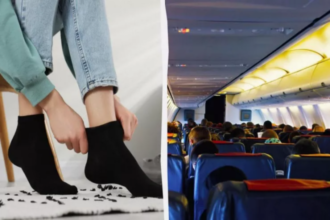 Qara corab təyyarədə problem YARADIR