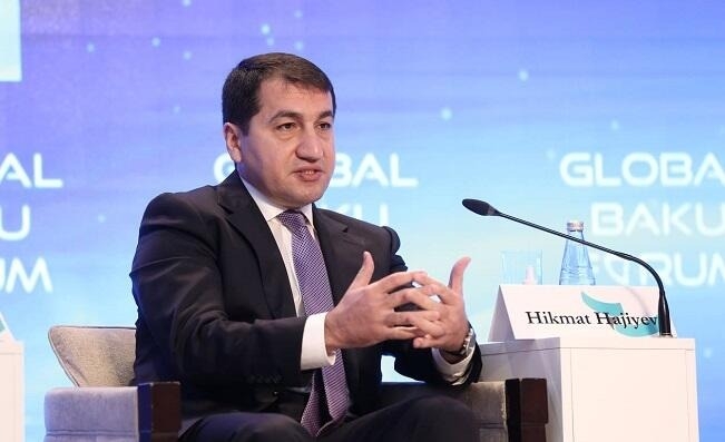 Hikmət Hacıyev AB-nin xüsusi nümayəndəsi ilə görüşdü