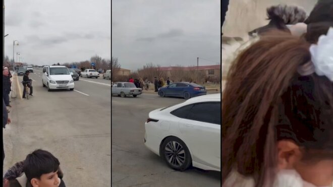 İranın dronu və uşaqların qışqırıq səsləri