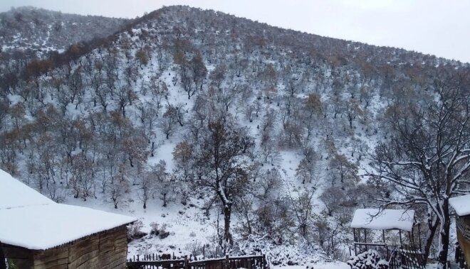 Azərbaycanda bu ərazilərə qar yağır