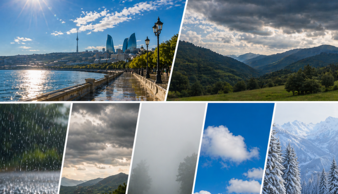 Bakıda və rayonlarda hava necə olacaq? -