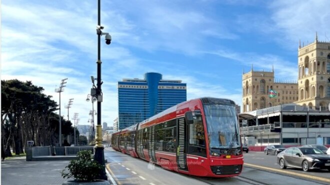 Bakıda tramvay xətlərinin çəkilməsi ilə bağlı