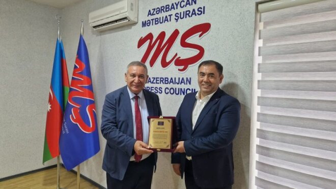 Məhəmmədəli Qəribli 50 illik yubileyi münasibəti ilə təltif edilib