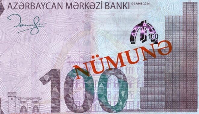 Yeni 100 manatlıqlar tədavüldə -
